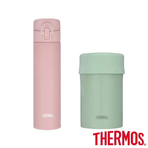 ▲蝦皮購物「12.12狂歡生日趴」膳魔師 不鏽鋼輕量彈蓋真空保溫瓶400ml+燜燒罐0.5L_直播限定價1,212元