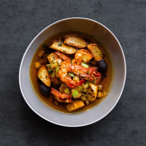 ▲聖誕大餐做這道,「蒜味油封草蝦」食譜作法快筆記。(圖/普橘島提供) ▲聖誕大餐做這道,「蒜味油封草蝦」食譜作法快筆記。(圖/普橘島提供)