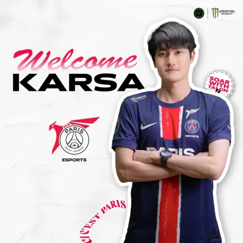 ▲PSG Talon今日正式官宣，台灣傳奇LOL《英雄聯盟》打野Karsa加盟隊伍。（圖／PSG臉書）