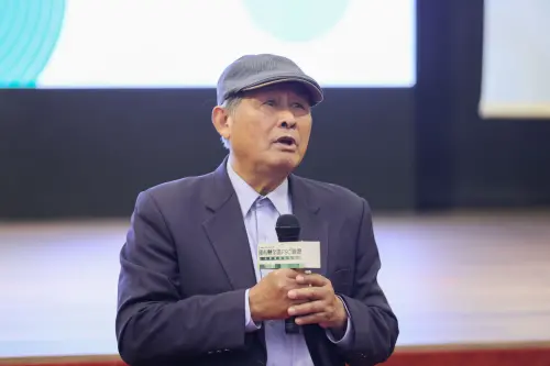 ▲原農業委員會前主委曹啟鴻致詞。（圖／農業部）