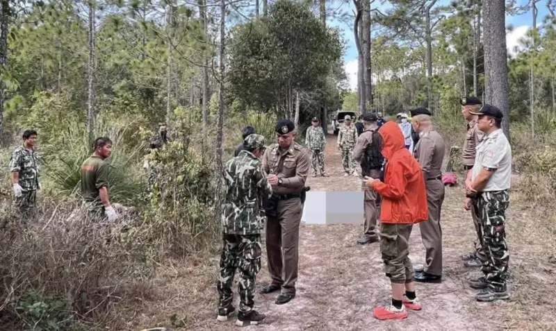 ▲一名遊客在昨（11）日從曼谷前往黎府（Loie）的普卡登國家公園，沒想到被大象攻擊致死。（圖／翻攝自X）