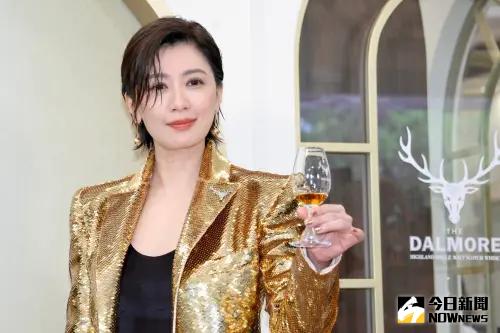 ▲賈靜雯出席酒商品牌代言活動。圖／記者葉政勳攝 , 2024.12.12）