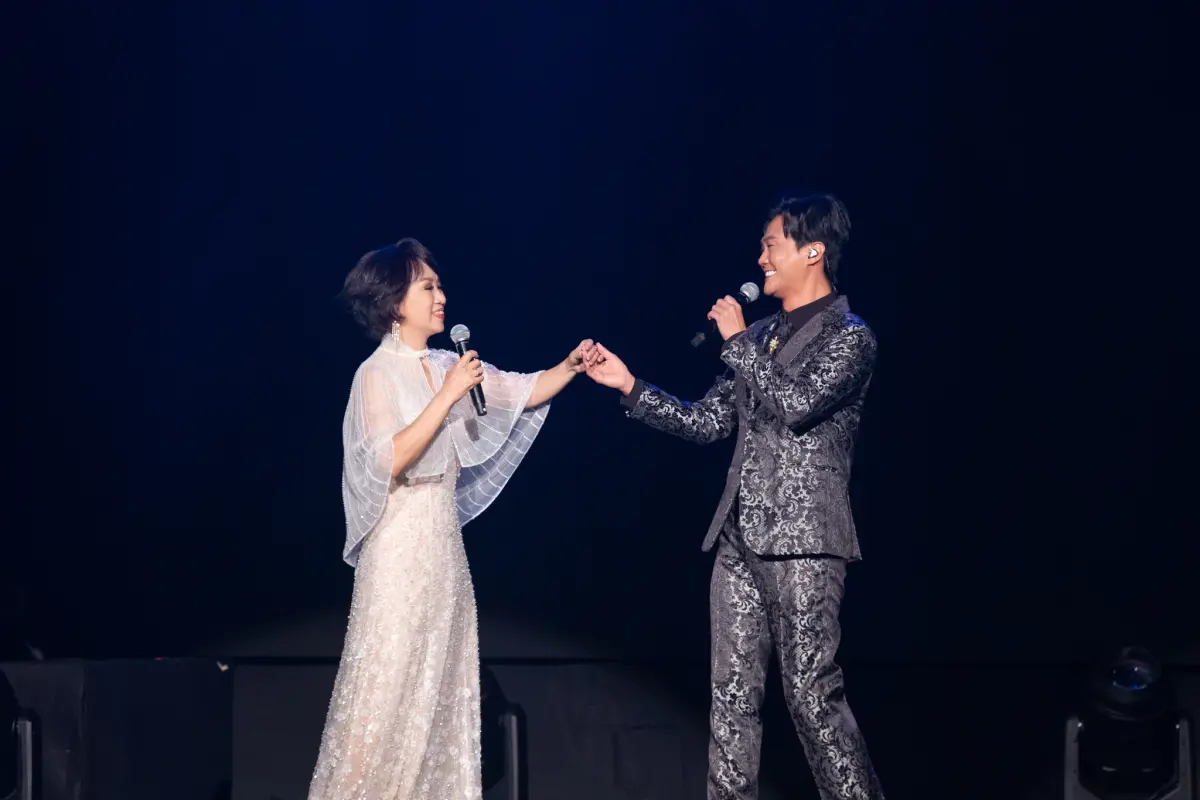 ▲林俊逸近來頻頻和林淑容合體開唱，明年3月又有台北站演唱會，被笑稱他拋下原本的音樂夥伴趙詠華。（圖／媒體棧提供）