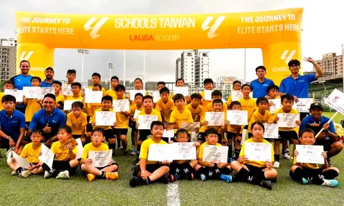 西甲寒令營在高雄,完整使用LaLiga Methodology訓練體系。(圖/西甲學校提供) ▲西甲寒令營在高雄,完整使用LaLiga Methodology訓練體系。(圖/西甲學校提供)