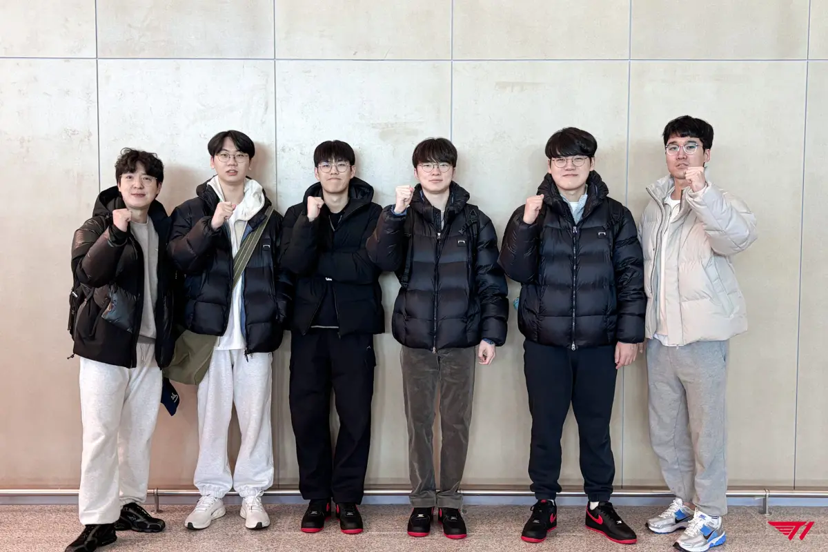 ▲本次紅牛杯T1並非全新的DOFGK陣容，而是DOFGU，輔助Keria由於剛結束訓練兵役，想要休息時間，因此輔助將由老前輩Untara代位出征。（圖／翻攝X@T1）