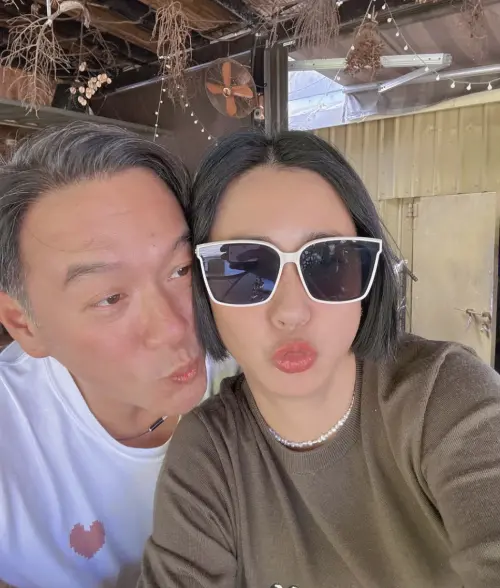 ▲林利霏大腸癌第一期，手術後痛到狂按嗎啡。（圖／翻攝自林利霏、張翰IG）