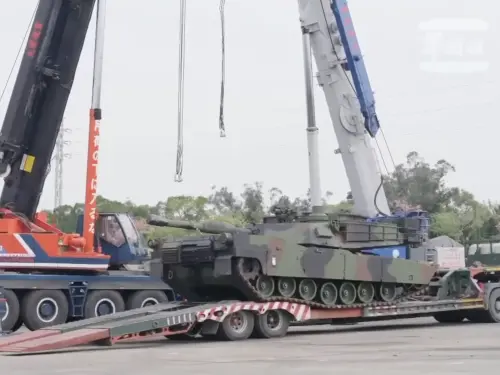 首批「地表最強」M1A2T戰車抵台畫面曝光！性能、特點一次看
