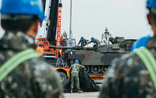 首批M1A2T戰車抵台　林憶君：不同世代裝備、陸軍要有新思維
