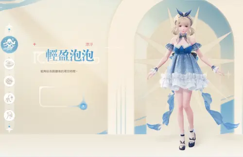 遊戲中的套裝擁有不同的能力(圖/《無限暖暖》官方粉絲團) ▲遊戲中的套裝擁有不同的能力(圖/《無限暖暖》官方粉絲團)