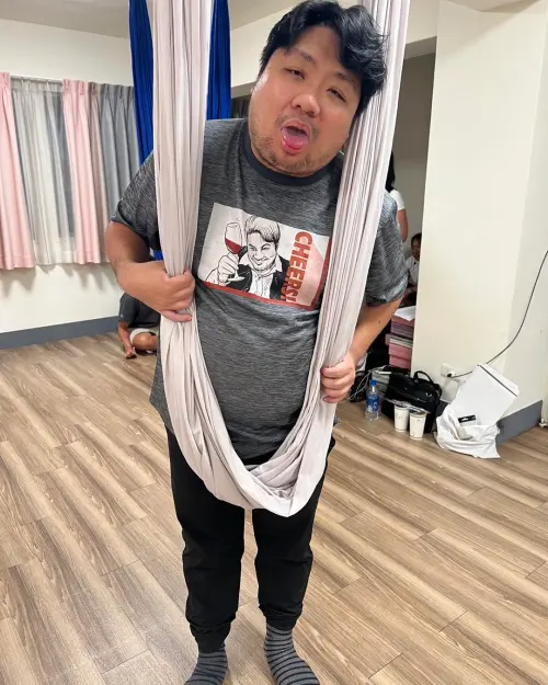 統神2024年6月的照片,還沒減重前的體態 ▲統神2024年6月的照片,還沒減重前的體態(圖/統神臉書)