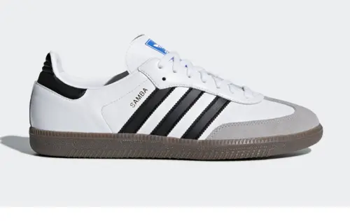 ▲adidas Samba是問世長達 70 年的老鞋款,目前流行低筒外型則是在1972年定型。(圖/翻攝adidas官網) ▲adidas Samba是問世長達 70 年的老鞋款,目前流行低筒外型則是在1972年定型。(圖/翻攝adidas官網)