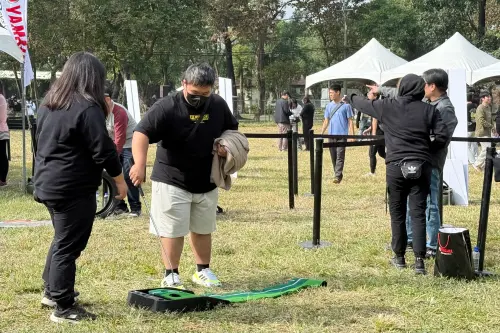 ▲現場規劃許多闖關遊戲。（圖／家庭消費中心攝）