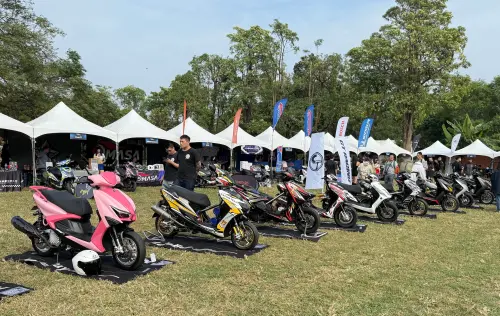 ▲現場邀請全台超過20家改裝品牌入駐，直接展示12台情選勁戰改裝車。（圖／家庭消費中心攝）