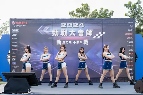 ▲車友們引頸期盼的FUBONANGELS，讓全場氣氛標誌最高點。（圖／主辦單位提供）