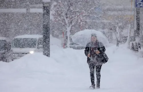 日本也冷吱吱！東京、大阪迎來初雪　熊本小鎮已成銀白世界
