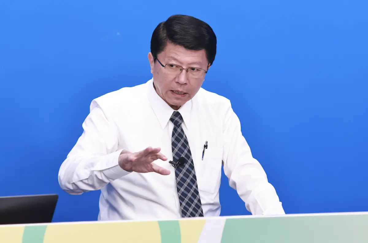 ▲國民黨立委謝龍介質疑，鄭副院長是最適合，最有效的談判代表嗎？喊話賴清德暫時放下與前總統蔡英文的心結，不要排除請益蔡前總統。（圖／記者吳翊緁攝影）