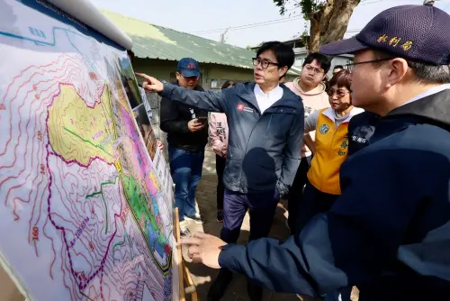 高市府重建軍方圍牆　美術館泥黃色淹水有對策
