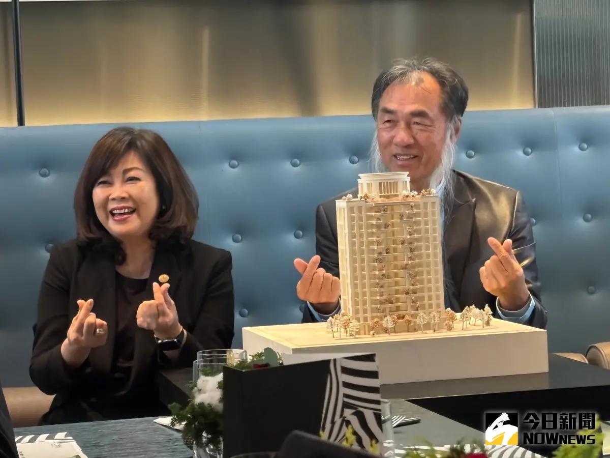 ▲大毅攜手龍寶推出「有愛臻邸」新案，將打造生活在自然裡的宜居建築。（圖／記者金武鳳攝，2024.12.19)