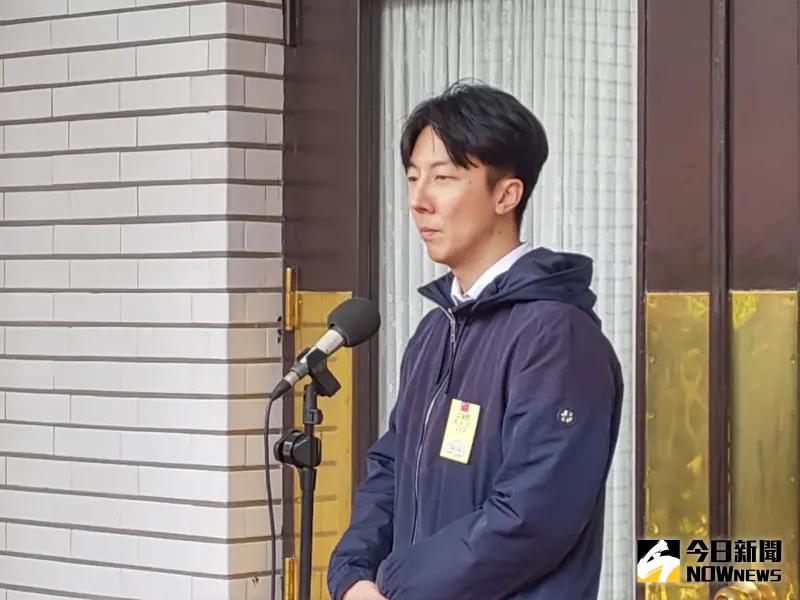 ▲民進黨發言人吳崢。(圖/記者呂炯昌攝)