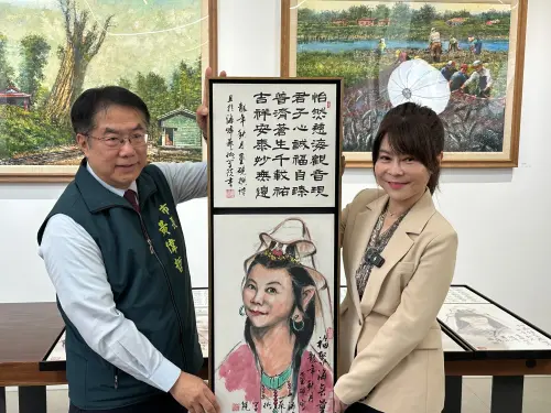 劉方慈 錢怡君 ▲(圖/台南市政府提供)