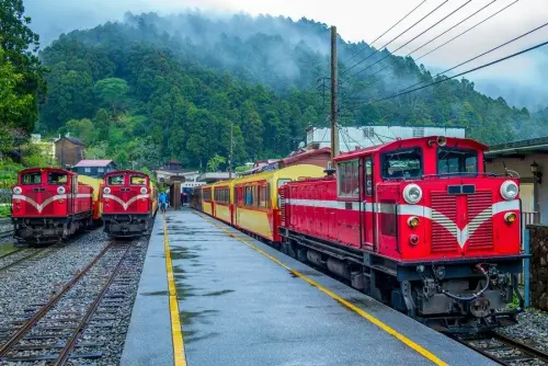 ▲祝山線觀日列車通常在凌晨4點至5點發車，專為觀賞日出設計。（圖／取自Shutterstock）