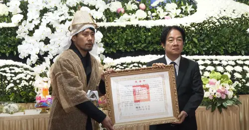 親頒褒揚令!賴清德表彰國策顧問彭添富 對客家文化及民主貢獻