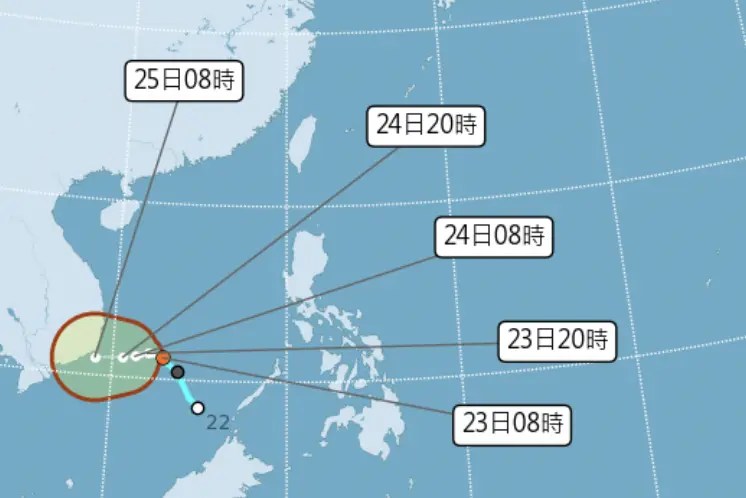 冷氣團準備減弱！準帕布颱風「生成時間、路徑、下雨影響」一次看