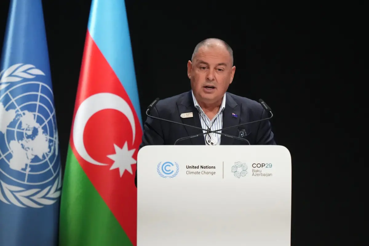 ▲ 庫克群島總理布朗的中國行，行已引發紐西蘭對國家安全的憂心。（圖／美聯社／達志影像）