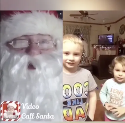 ▲「Video Call Santa」可以直接撥打視訊電話給聖誕老公公。（圖／翻攝官網）