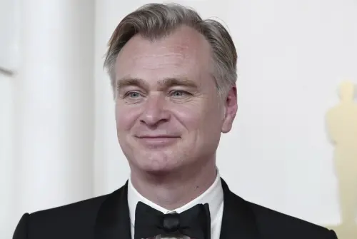 ▲票房名導克里斯多夫諾蘭，現在是美國導演工會主席，對於傳統電影公司靠向串流平台非常不接受。（圖／美聯社／達志影像）