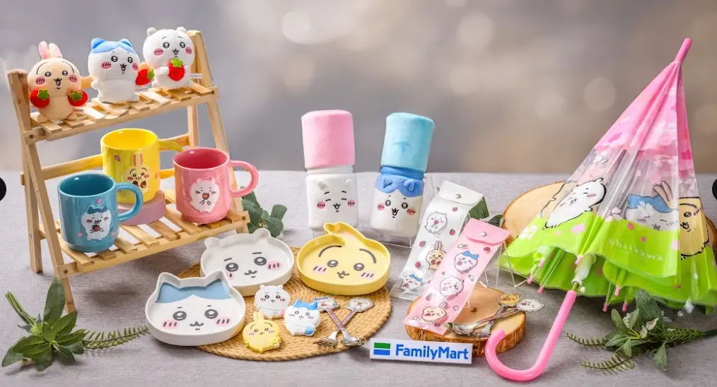 ▲全家吉伊卡哇集點加價購驚喜補貨，今（26）日下午2點起正式開搶，7款週邊怎麼買？多少錢？一次看。（圖／業者提供）