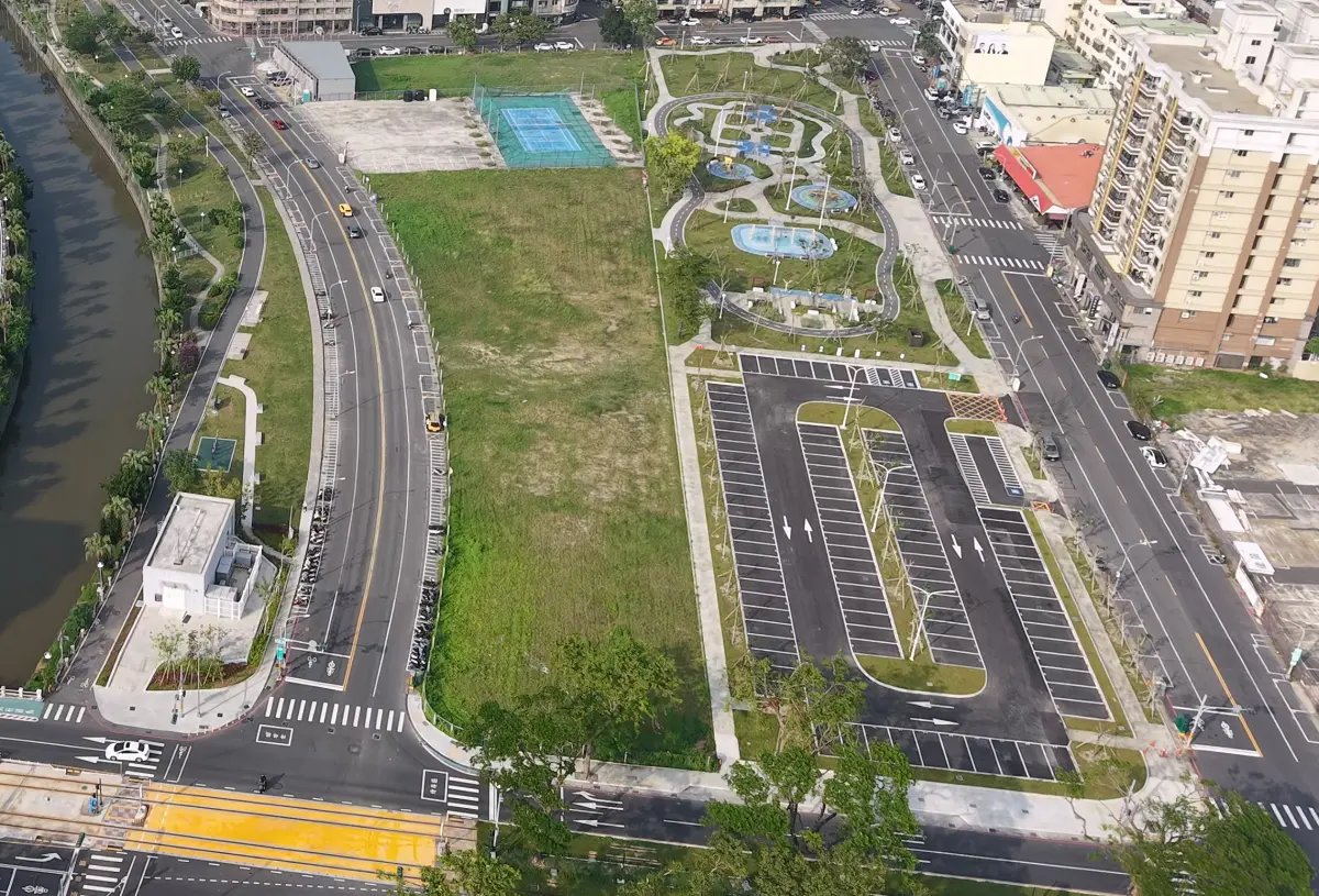 ▲第99期重劃區河堤段21地號，約51坪脫標。（圖／高市府地政局提供）