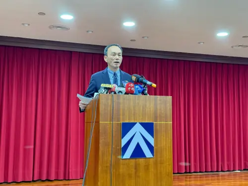 公平會副主委陳志民表示,合併案吸引高度關注,兩家結合後,市佔高達90%以上,審議決定「結合限制競爭,不利整體經濟利益」。(圖/記者周淑萍攝) ▲公平會副主委陳志民表示,合併案吸引高度關注,兩家結合後,市佔高達90%以上,審議決定「結合限制競爭,不利整體經濟利益」。(圖/記者周淑萍攝)