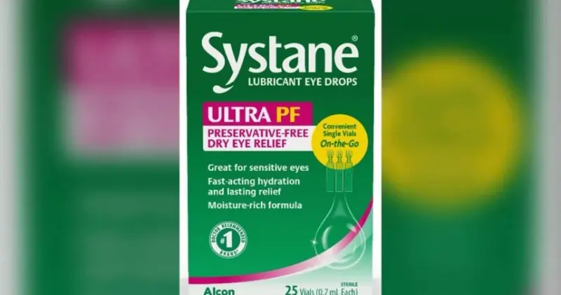 ▲愛爾康（Alcon）的Systane潤滑劑滴眼液Ultra PF，被投訴瓶內有異物。（圖／翻攝FDA）