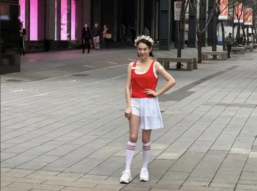 ▲張榕容現在開心享受美食，也不太有罪惡感，強調並不是瘦才等於美，可是在演藝圈就是會被嚴格檢視身材。（圖／記者蘇詠智攝）