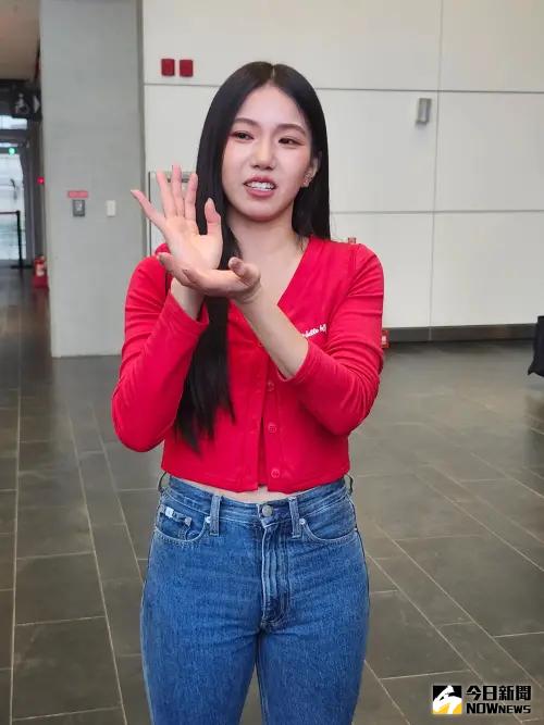 ▲「TSE台灣寫真博覽會-學服祭」家寧。（圖／記者吳翊緁攝）