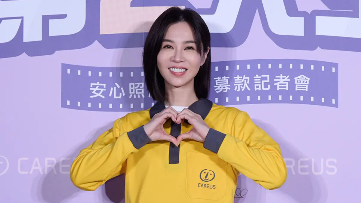 ▲謝盈萱坦言自己聖誕節在「上吐下瀉」中度過，也透露45歲生日給自己的禮物就是把錢存起來。（圖／喜憨兒基金會提供）