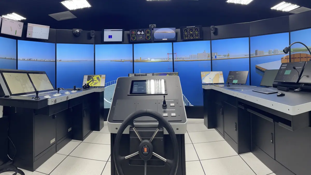 ▲海洋專區海事工程雙模擬系統-動態定位(DP)。（圖／金屬中心提供）