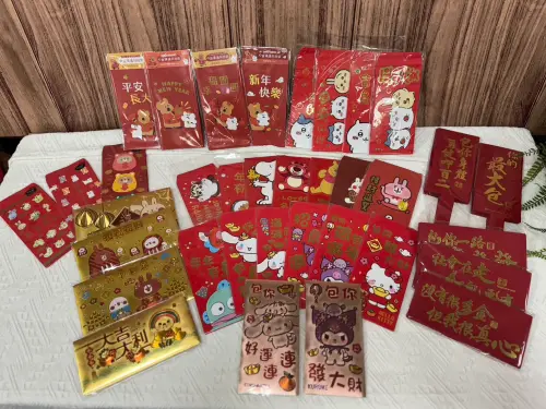 ▲史努比、貓福珊迪、湯姆貓與傑利鼠Tom&Jerry、奇奇蒂蒂、米奇、維尼、米飛兔等16大肖像IP紅包袋。(圖/7-11提供) ▲史努比、貓福珊迪、湯姆貓與傑利鼠Tom&Jerry、奇奇蒂蒂、米奇、維尼、米飛兔等16大肖像IP紅包袋。(圖/7-11提供)