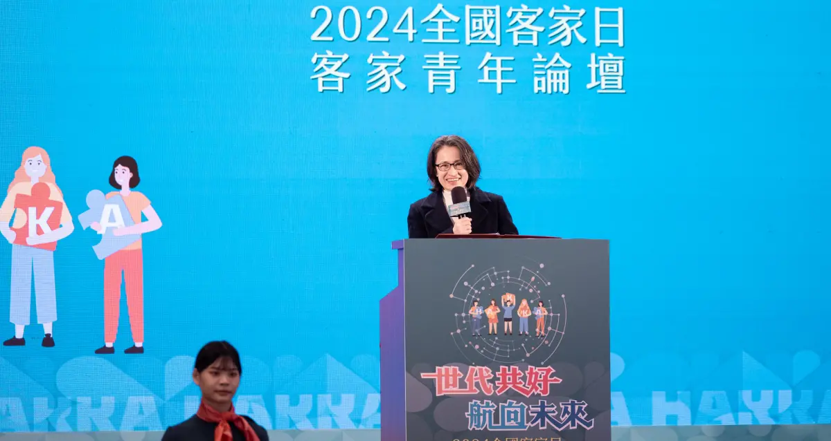 ▲蕭美琴說，不管是前總統蔡英文，或者是賴清德，青年政策一直都是政府施政的重點。（圖／總統府提供）