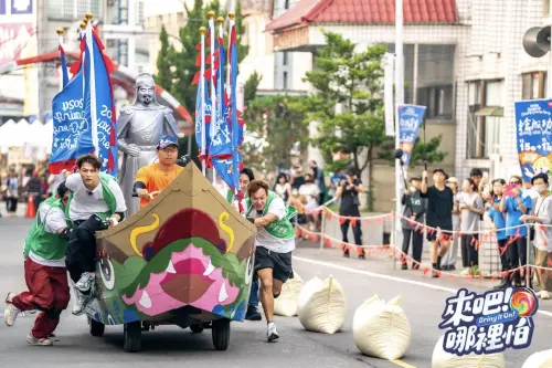 ▲節目《來吧！哪裡怕》威廉、小煜、阿緯、王子、敖犬及小杰。（圖／TVBS提供）