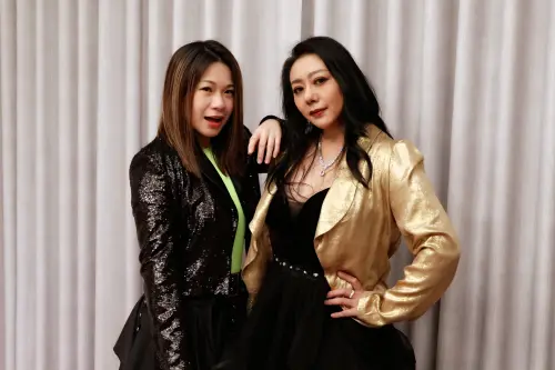 符瓊音與高慧君分享彼此近況 (圖片提供:光意娛樂) ▲符瓊音與高慧君分享彼此近況 (圖片提供:光意娛樂)