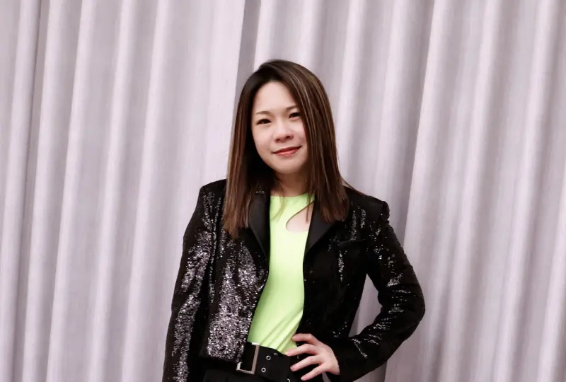 ▲符瓊音去年平安生下女兒，但其實她生產時出現子癇前症，寶寶心跳一度斷斷續續，緊急進手術室開刀生產。（圖／光意娛樂)