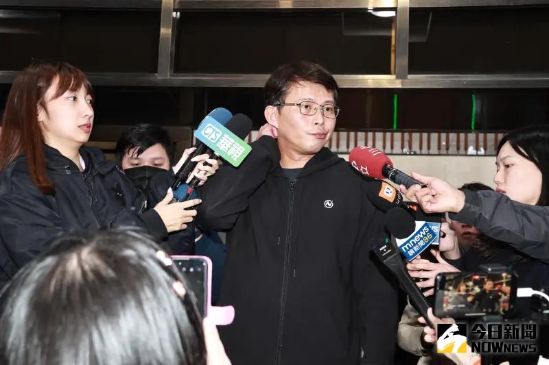 ▲林智群質疑黃國昌帶風向,為了自己的政治利益,試圖破壞人民對司法的信任。(圖/記者吳翊緁攝,2024.12.29)