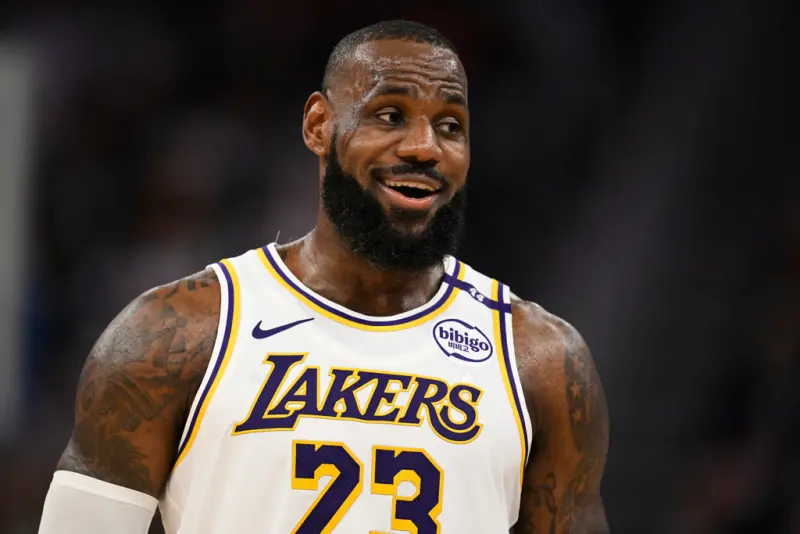 ▲LeBron James直言自己還有本錢維持在高峰5-7年，但可以確定不會再打那麼久了。他也直接表明自己有意願在湖人結束生涯，不希望去別的地方。（圖／美聯社／達志影像）