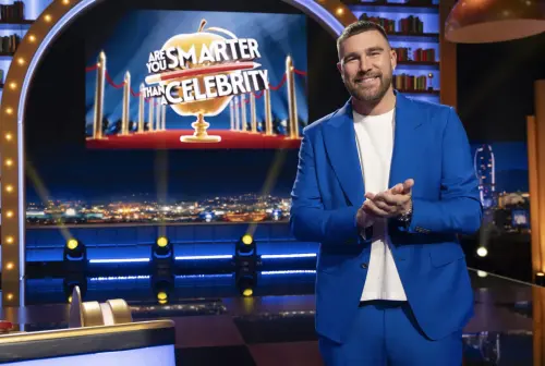 ▲崔維斯凱爾西因為和泰勒絲交往,知名度大增,也接到節目主持的邀約。(圖/美聯社/達志影像) ▲崔維斯凱爾西因為和泰勒絲交往,知名度大增,也接到節目主持的邀約。(圖/美聯社/達志影像)