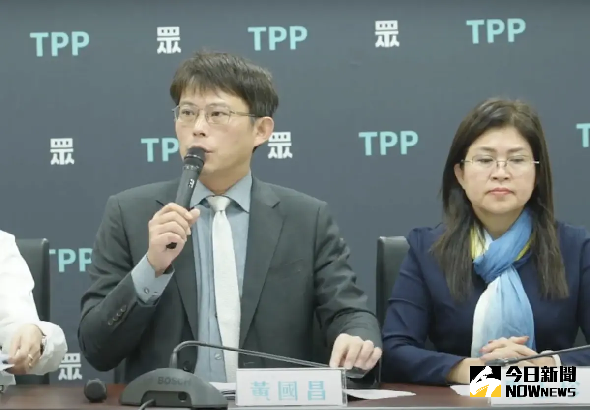 ▲民眾黨團痛批數發部濫編預算。（圖／記者林詠青攝）