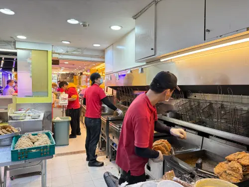 台灣鹹酥雞。(圖/記者周淑萍攝) ▲台灣鹹酥雞。(圖/記者周淑萍攝)