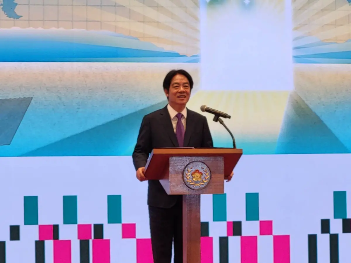 ▲賴清德昨表示，將邀請立法院長韓國瑜「喝咖啡」。（圖／記者陳佩君攝，2025.01.01）