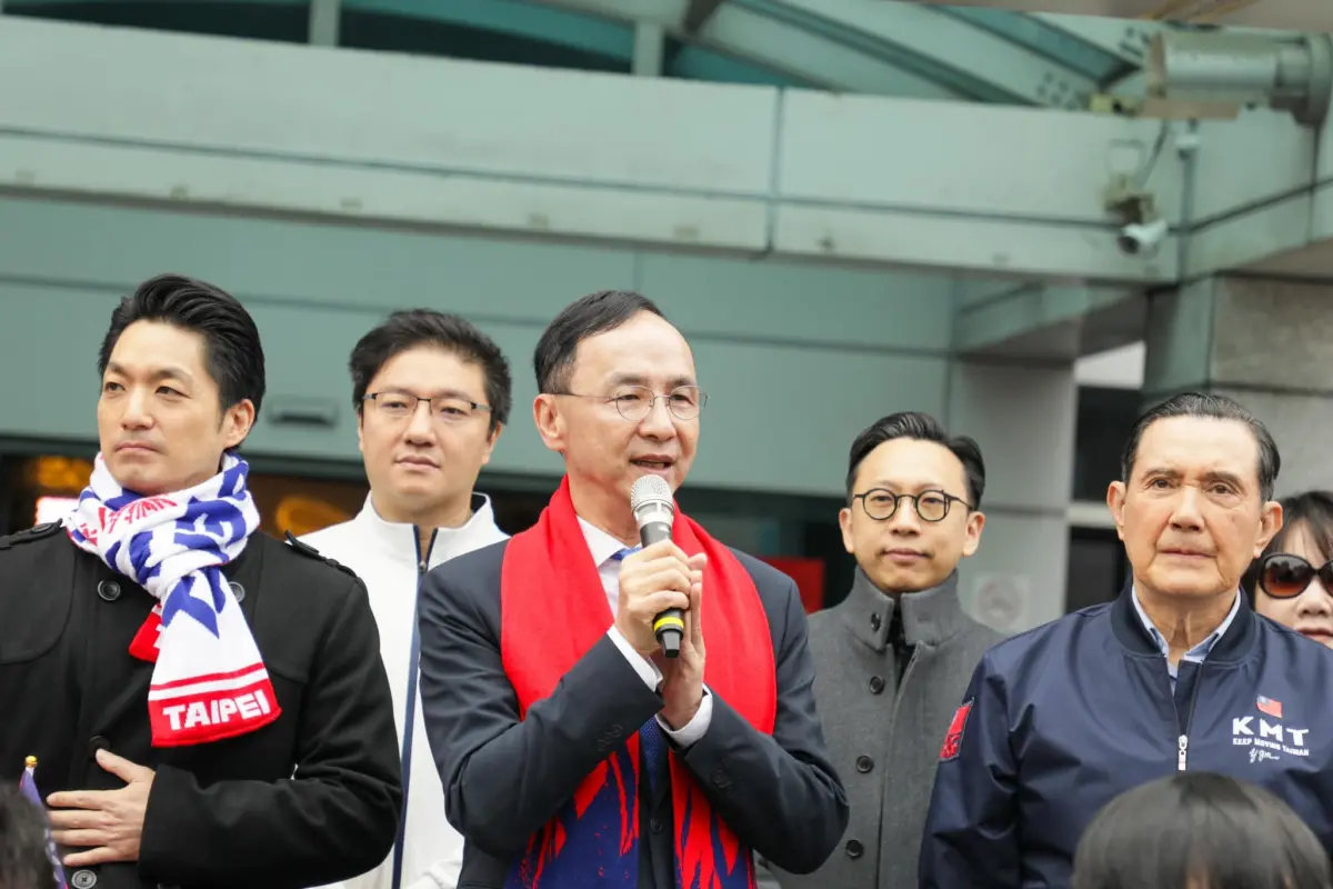 ▲國民黨主席朱立倫今（3）發文表示聲援民眾黨號召民眾上街。（圖／資料照片）